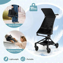 Lightweight Airplane-Ready Stroller with All-Terrain Wheels by LJGDeals