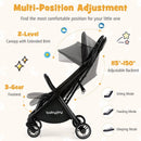 Lightweight Baby Stroller |Compact Travel Stroller for Airplane Fits Airplane Cabin & Overhead by LJGDeals