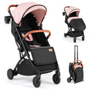 Lightweight Baby Stroller Compact Travel Stroller with One-Hand Folding by LJGDeals