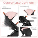 Lightweight Baby Stroller Compact Travel Stroller with One-Hand Folding by LJGDeals