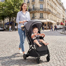 Lightweight Baby Stroller Compact Travel Stroller with One-Hand Folding by LJGDeals