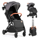 Lightweight Baby Stroller Compact Travel Stroller with One-Hand Folding by LJGDeals