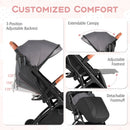 Lightweight Baby Stroller Compact Travel Stroller with One-Hand Folding by LJGDeals
