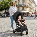 Lightweight Baby Stroller Compact Travel Stroller with One-Hand Folding by LJGDeals