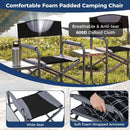 Lightweight Folding Camping Chair with Side Table by LJGDeals