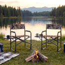 Lightweight Folding Camping Chair with Side Table by DirectDeals