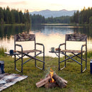 Lightweight Folding Camping Chair with Side Table by LJGDeals