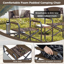 Lightweight Folding Camping Chair with Side Table by LJGDeals