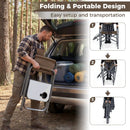 Lightweight Folding Camping Chair with Side Table by LJGDeals