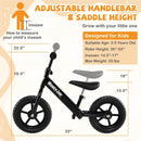 Lightweight Toddler Balance Bike No Pedal Training Bicycle by LJGDeals