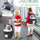 Lightweight and Portable Rolling Suitcase for Children by LJGDeals