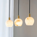 Flower Alabaster Pendant Light