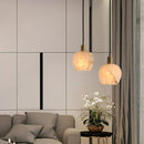 Flower Alabaster Pendant Light