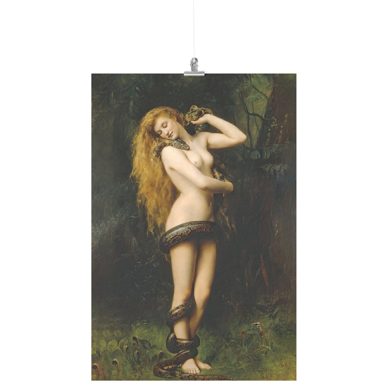 "Lilith" by John Collier Matte Poster
