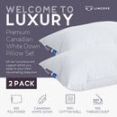Cloud™ 100% Canadian Down Pillow - Set