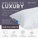 Euro Down Pillow - Made in Canada