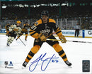Hampus Lindholm 2023 Winter Classic Action Boston Bruins Autographed 11" x 14" Hockey Photo
