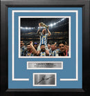 Lionel Messi 2022 World Cup Argentina National Team 8x10 Framed Photo with Engraved Autograph by Dynasty Sports & Framing