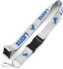 Detroit Lions Keychain Lanyard by Dynasty Sports & Framing