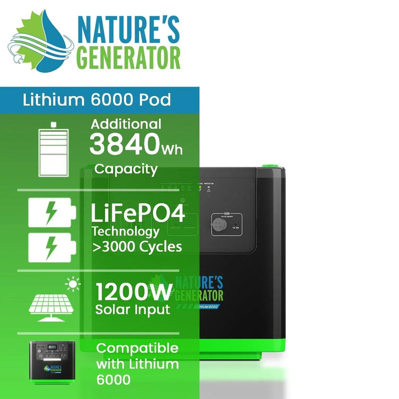 Nature's Generator Lithium 6000 Power Pod, photo 2 of 5
