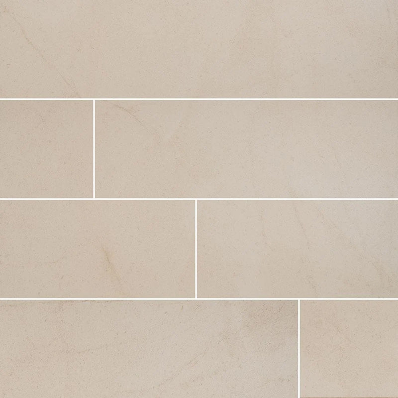 MSI Livingstyle Cream Porcelain Wall and Floor Tile