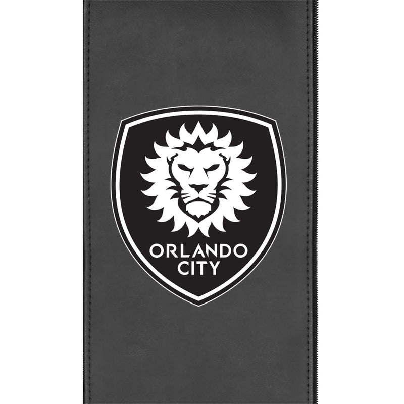 Silver Club Chair with Orlando City FC Alternate Logo