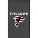 Silver Loveseat with Atlanta Falcons Secondary Logo