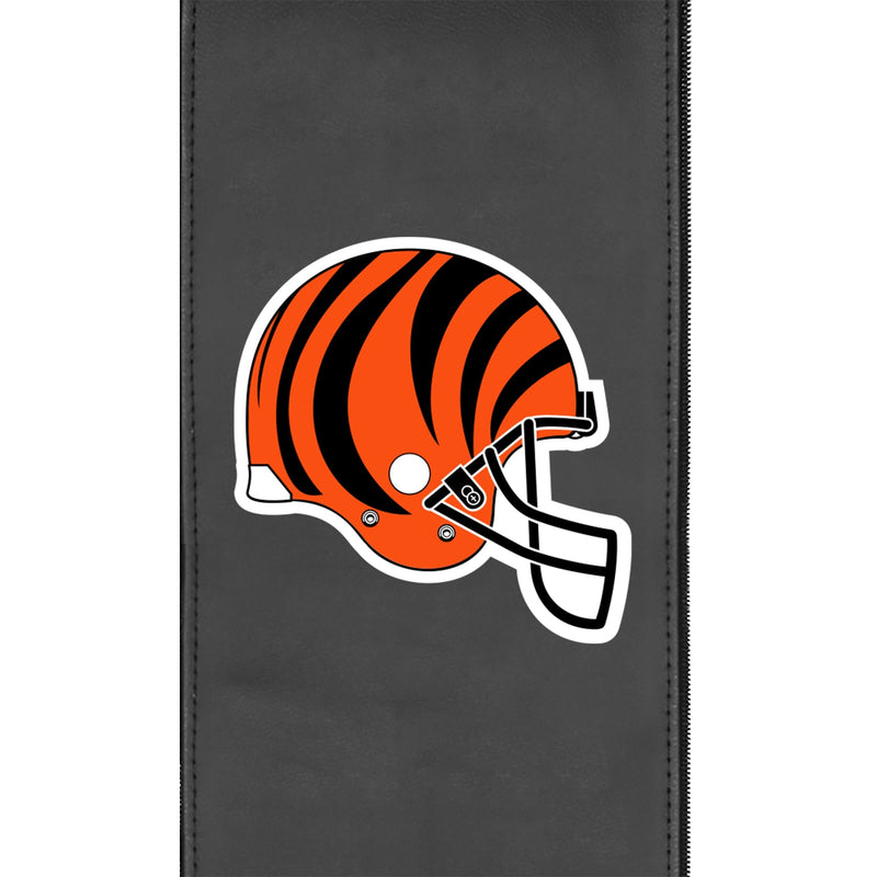 Silver Club Chair with  Cincinnati Bengals Helmet Logo