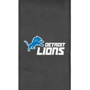 Silver Loveseat with  Detroit Lions Secondary Logo