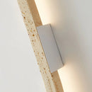 Long Strip Travertine Prometheus Wall Lamp