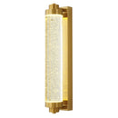 Long Tube Bubble Crystal Wall Lamp