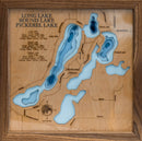 Long, Round, and Pickerel (Sherburne)