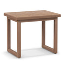 Long Natural Wood Bath Spa Stool with Non-slip Foot Pads for Elderly by LJGDeals