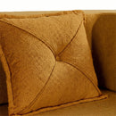 Loop Foldable Sofa Bed – Mustard