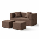 Loop Foldable Sofa Bed – Brown