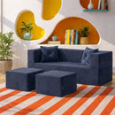 Loop Foldable Sofa Bed – Indigo Blue