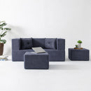 Loop Foldable Sofa Bed – Indigo Blue