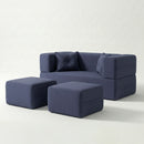 Loop Foldable Sofa Bed – Indigo Blue