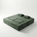 Loop Foldable Sofa Bed – Green