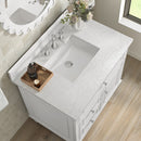 James Martin Lorelai 36" Single Bathroom Vanity, Bright White