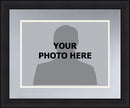 NHL Hockey Photo Picture Frame Kit - Los Angeles Kings (Silver Matting, White Trim) by Dynasty Sports & Framing