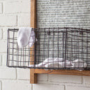 Farmhouse Laundry Wall Basket by Decor Steals