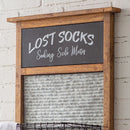Farmhouse Laundry Wall Basket by Decor Steals
