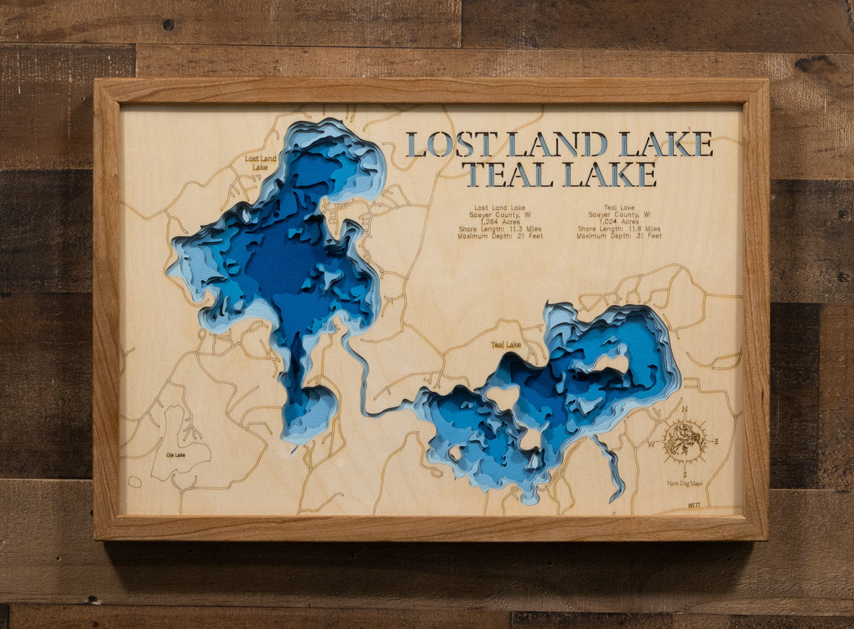 Lost Land and Teal (Sawyer), photo 2 of 2