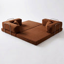 Vetta Foldable Sofa Bed – Terracotta