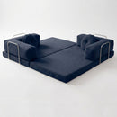 Vetta Foldable Sofa Bed – Indigo Blue