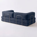 Vetta Foldable Sofa Bed – Indigo Blue