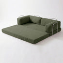 Vetta Foldable Sofa Bed – Green