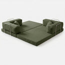 Vetta Foldable Sofa Bed – Green