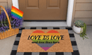 Love is Love Coir Mat